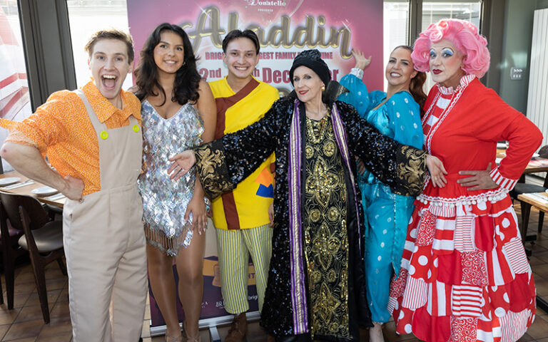 Aladdin cast brighton