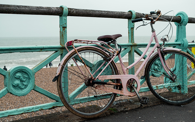 Brighton beach bikes