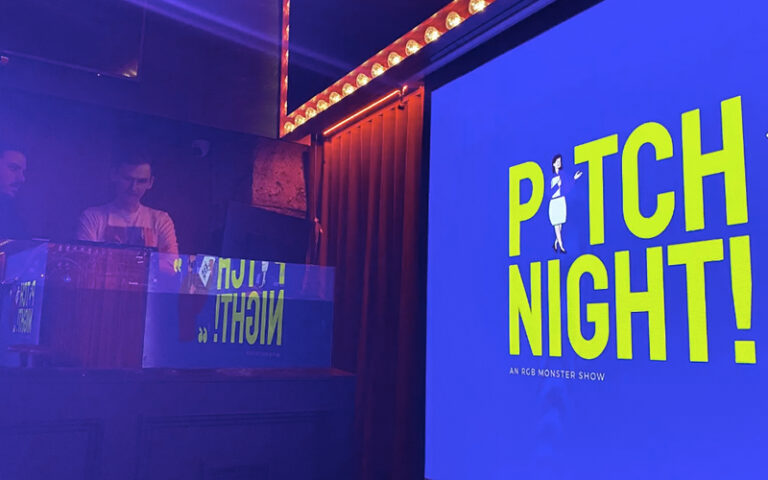 Pitch night at the fringe