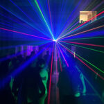club night with lights in a church brighton
